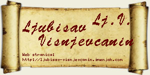 Ljubisav Višnjevčanin vizit kartica